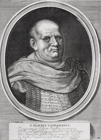 Imperator Caesar Vespasianus Augustus by Dutch School
